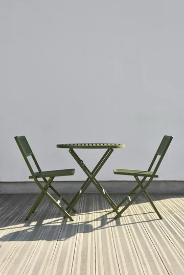 Verona café table - Moss green, Ø72 cm - 1898