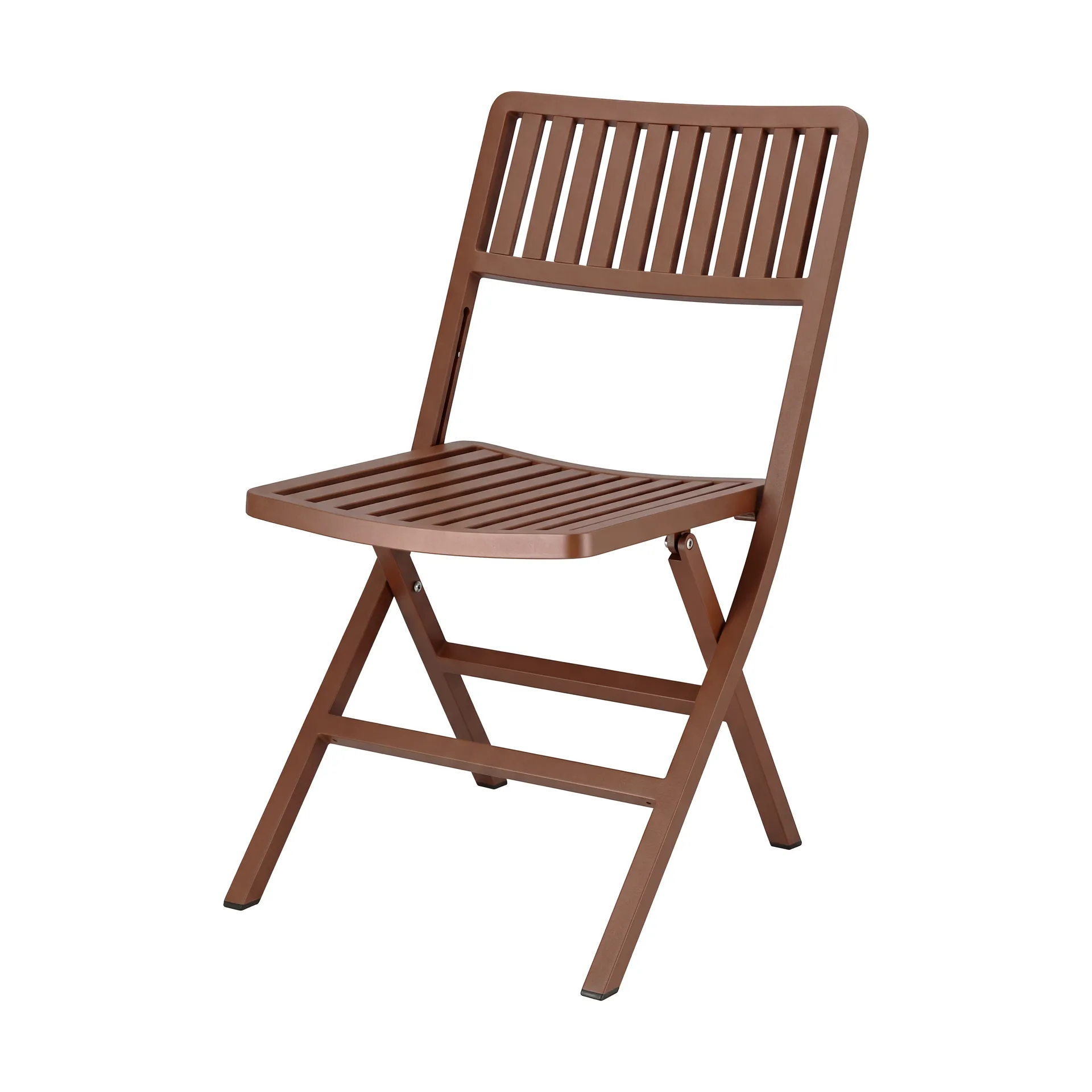 Verona folding chair, Burnt red 1898