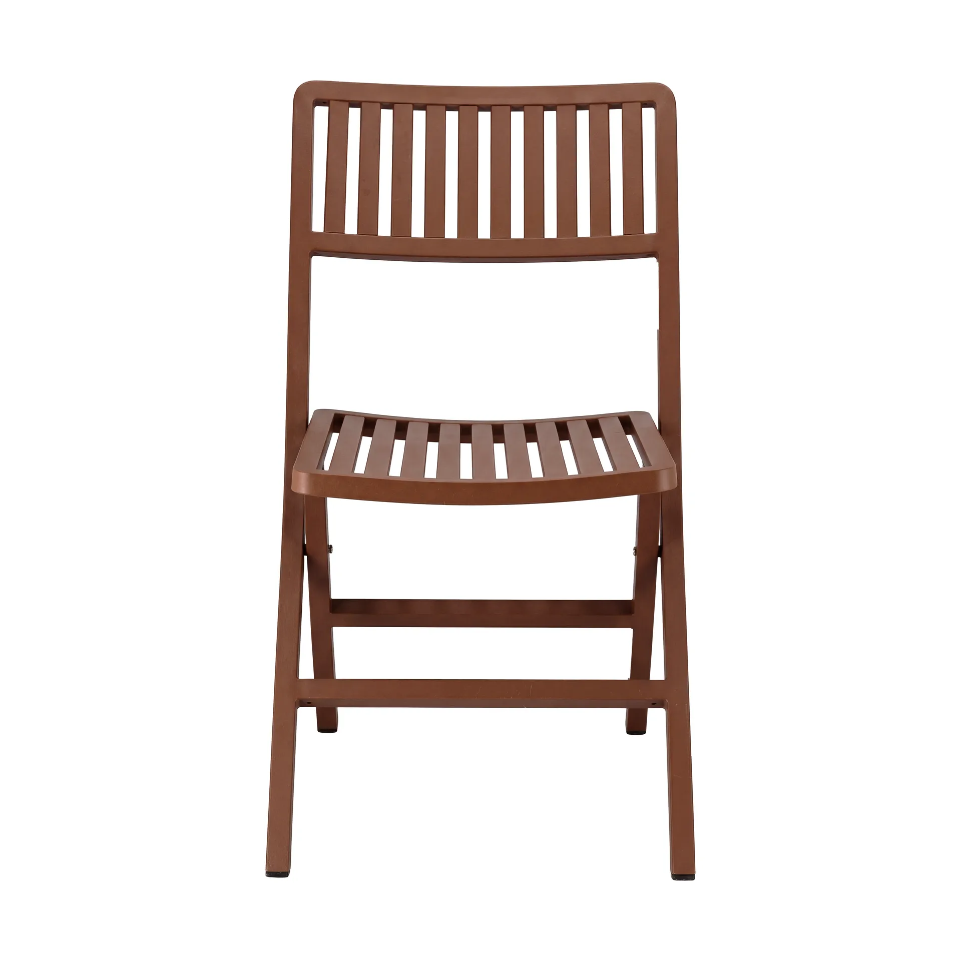 Verona folding chair, Burnt red 1898