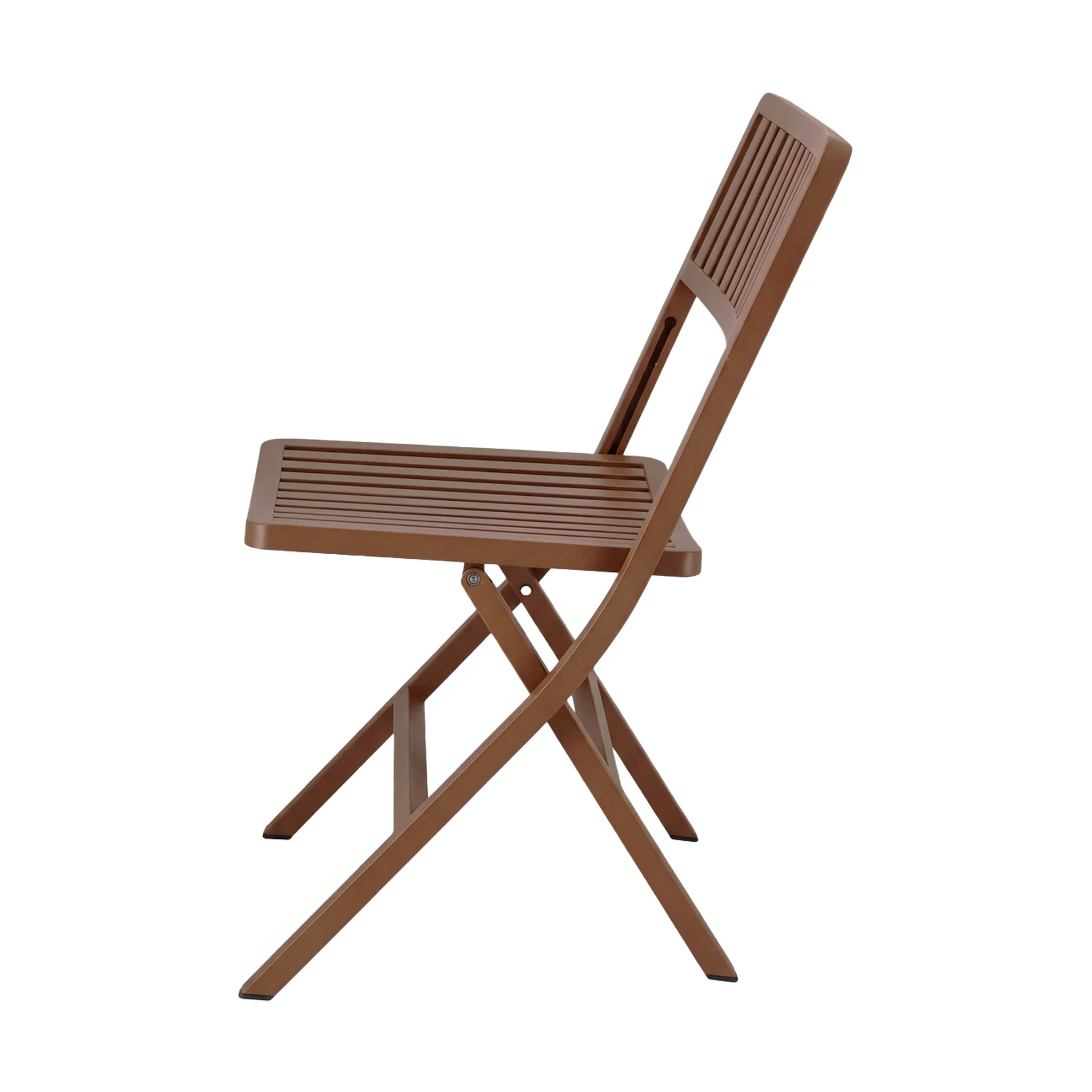 Verona folding chair, Burnt red 1898