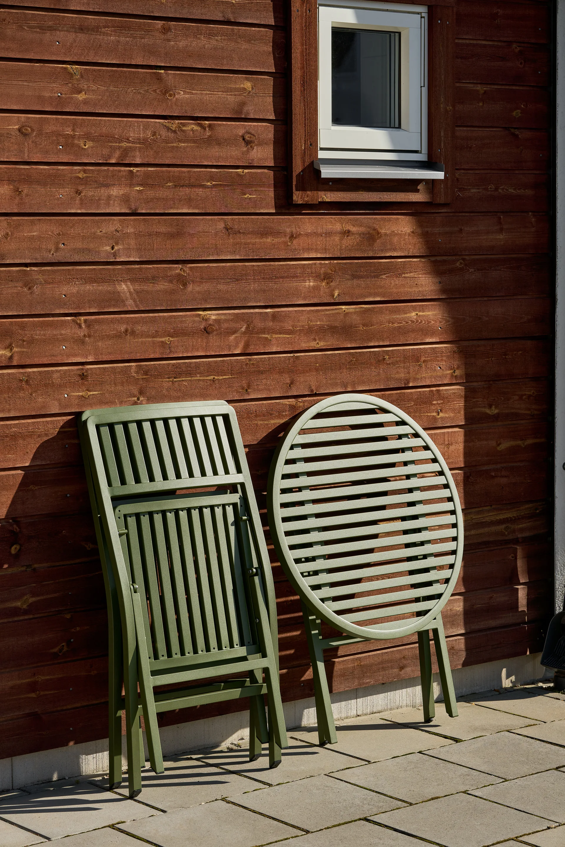 Verona folding chair, Moss green 1898