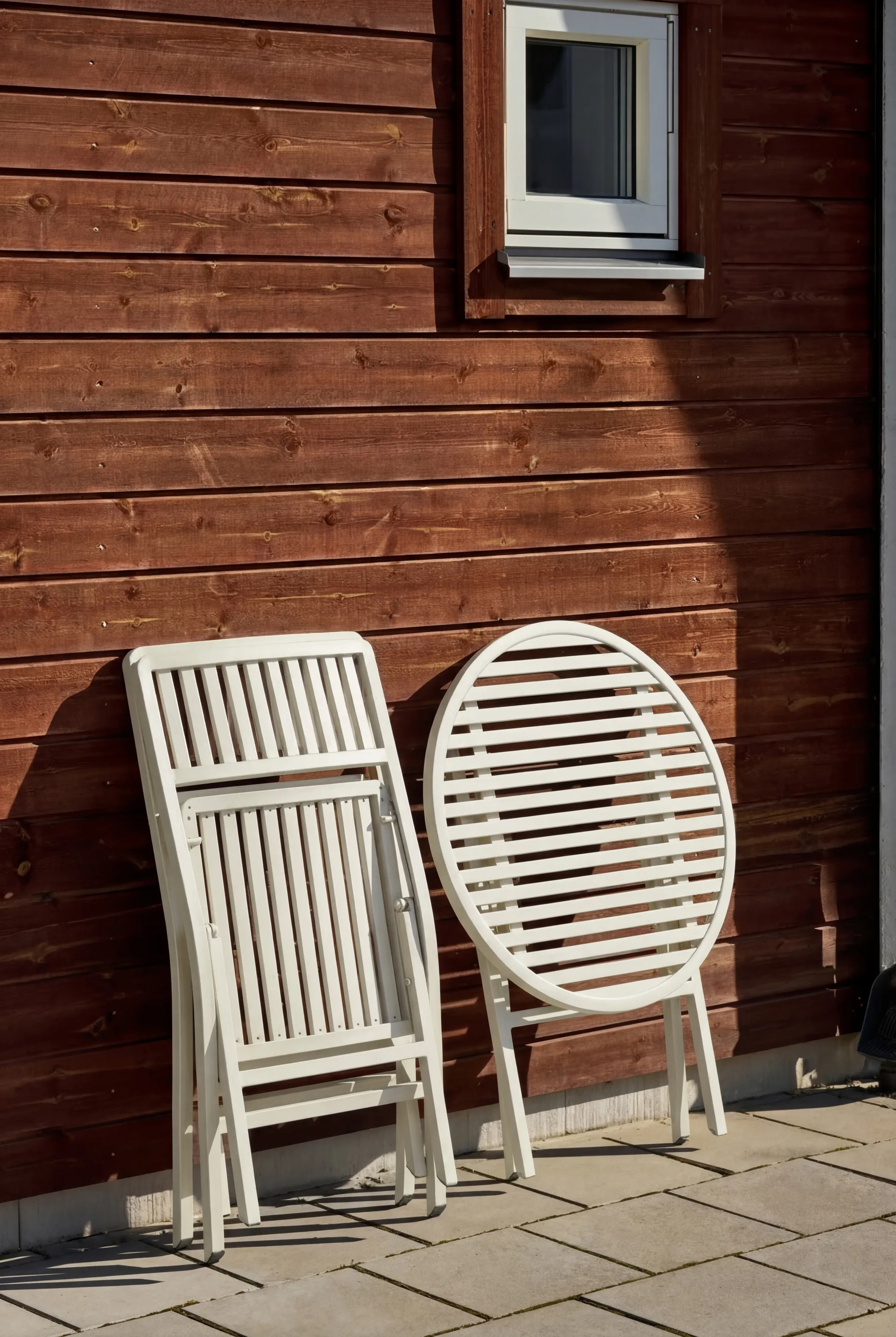 Verona folding chair, Off white 1898