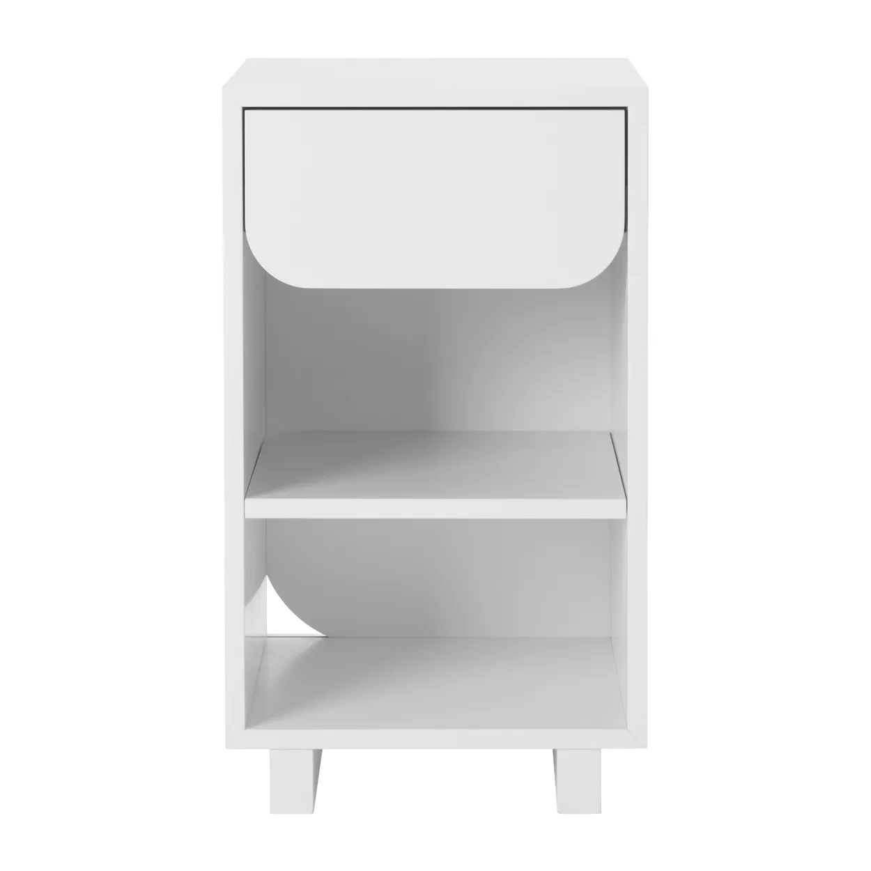 1898 Vidja bedside table White | Scandinavian Design | Bedside tables | White