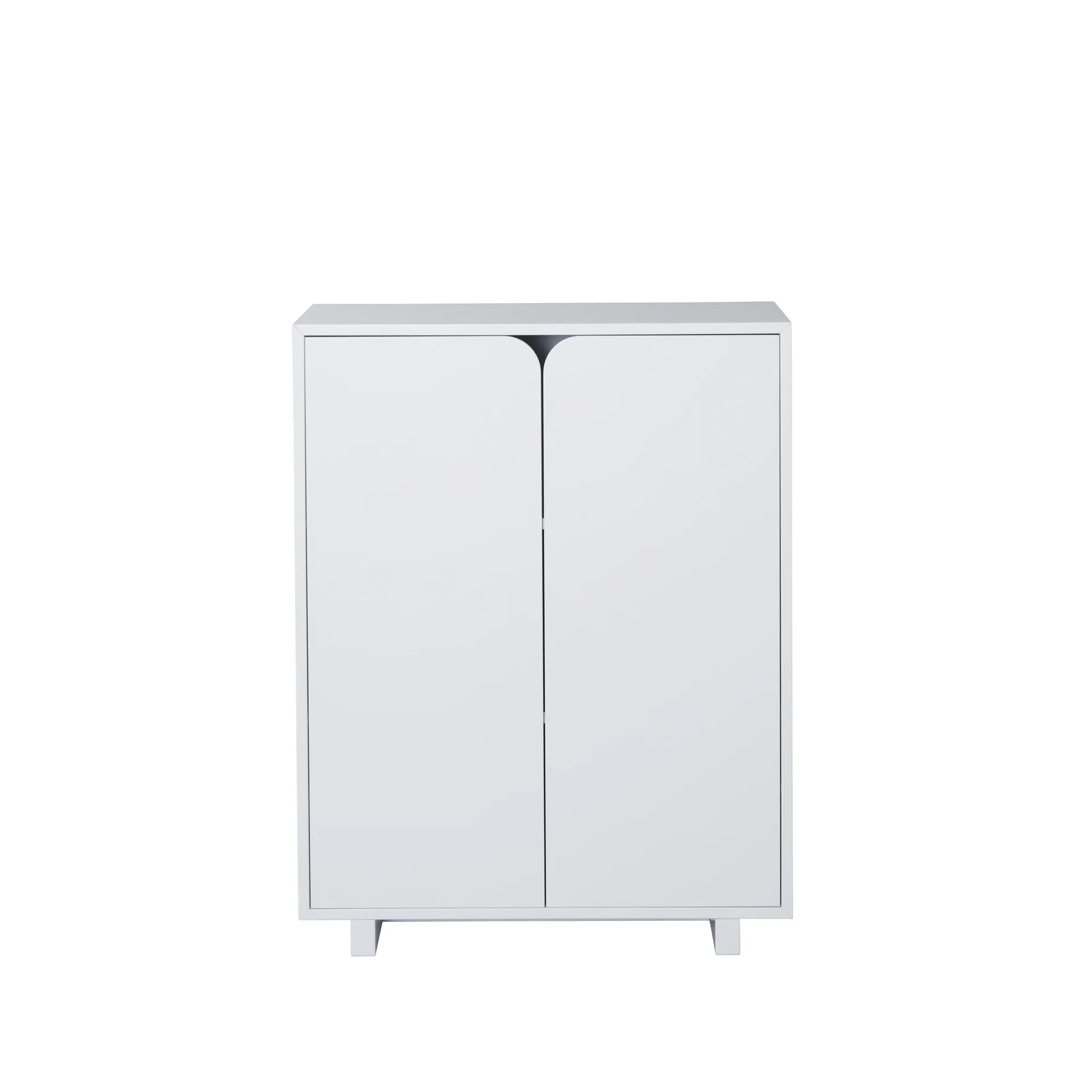 Vidja cabinet, White lack. low. coated doors 1898