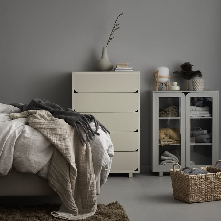 Vidja dresser 5 drawers, Sand 1898