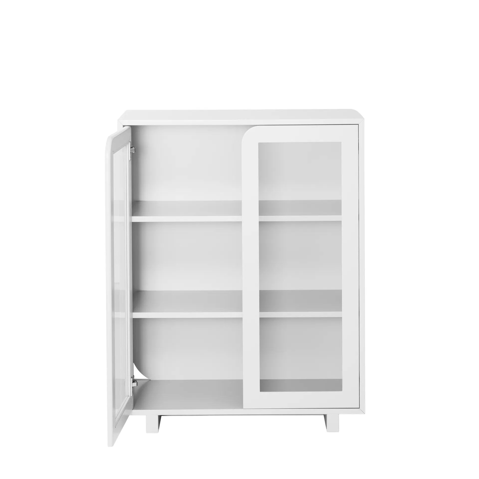 Vidja low display cabinet, White 1898