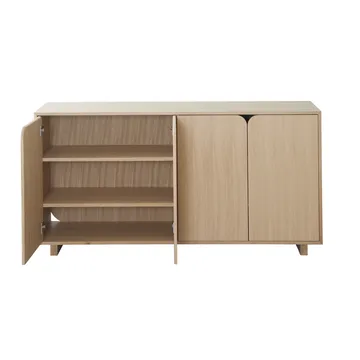 Vidja side table - White pigmented oak - 1898