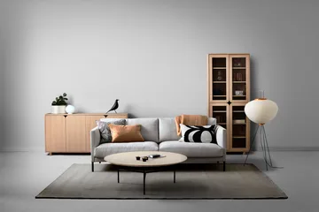 Vidja side table - White pigmented oak - 1898