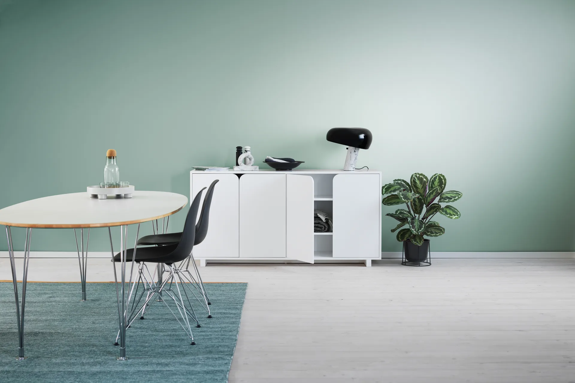 Vidja side table, White 1898