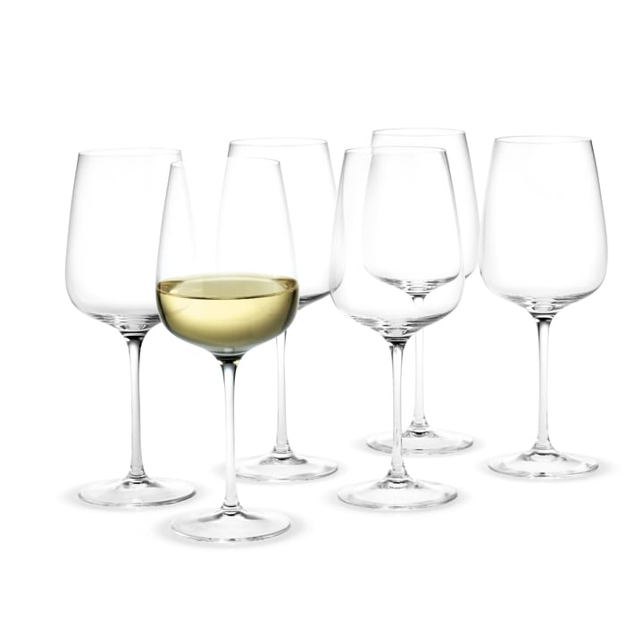 Bouquet white wine glass 6-pack - 41 cl - Holmegaard