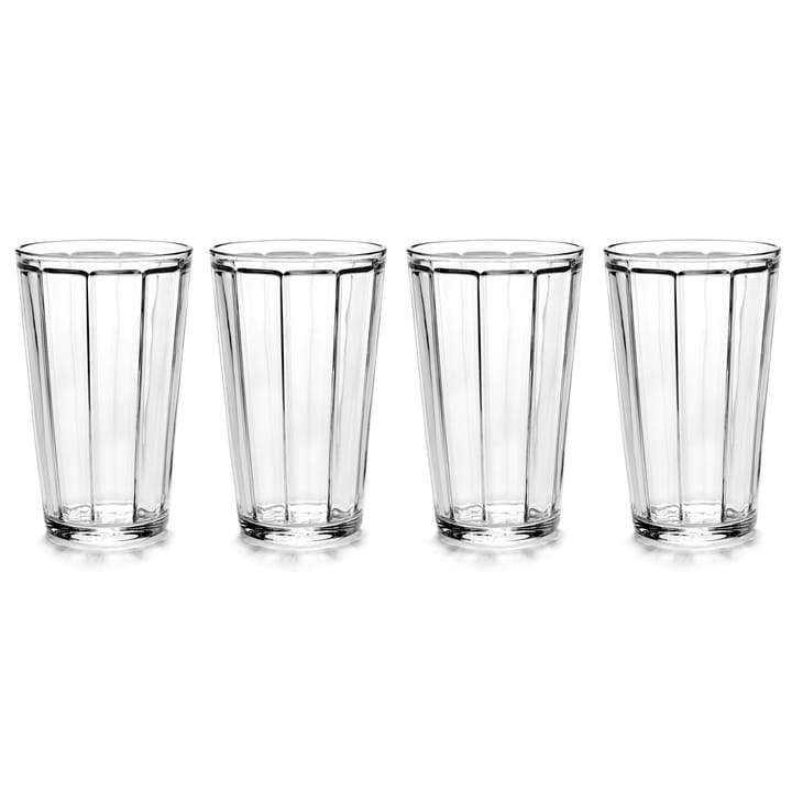 Surface longdrink glass 45 cl 4-pack - clear - Serax