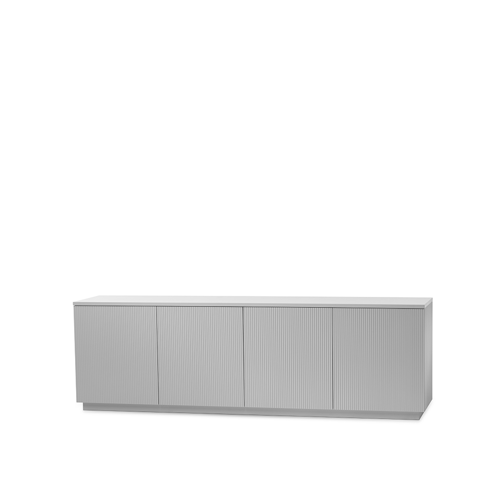 A2 Beam side table Light grey, light grey base | Scandinavian Design | Dressers & sideboards | Grey