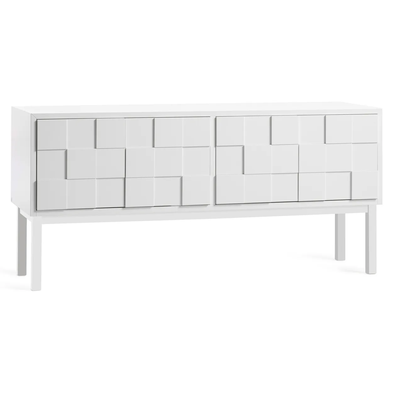 A2 Collect 2010 media bench with leg White leg | Scandinavian Design | T.V & media units | White