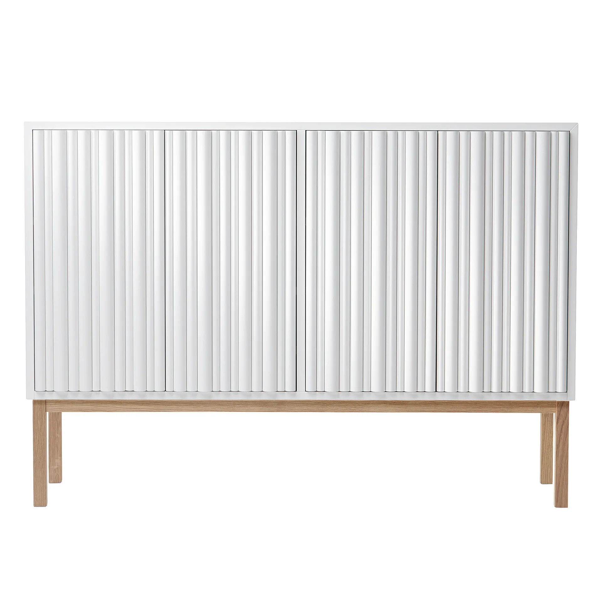 Collect 2013 low cupboard, White oiled oak A2