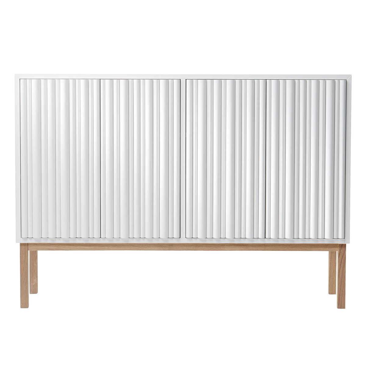 A2 Collect 2013 low cupboard White oiled oak | Scandinavian Design | Display & glass cabinets | White