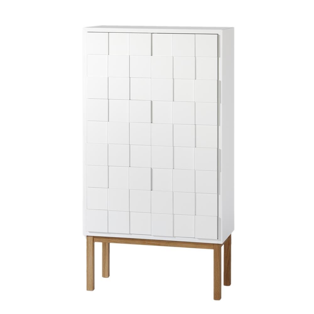 A2 Collect cabinet 2010 white oak Oak leg | Scandinavian Design | Display & glass cabinets | White