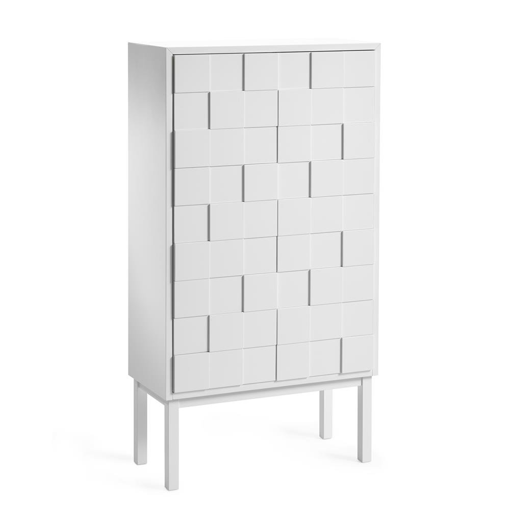 A2 Collect cabinet 2010 white oak White leg | Scandinavian Design | Display & glass cabinets | White