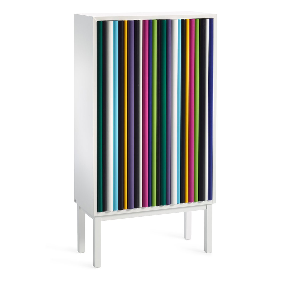A2 Collect cabinet 2013 multi White leg | Scandinavian Design | Display & glass cabinets | Multi
