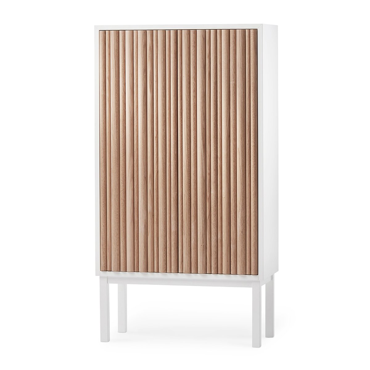 A2 Collect cabinet 2013 oak White leg | Scandinavian Design | Display & glass cabinets | Brown