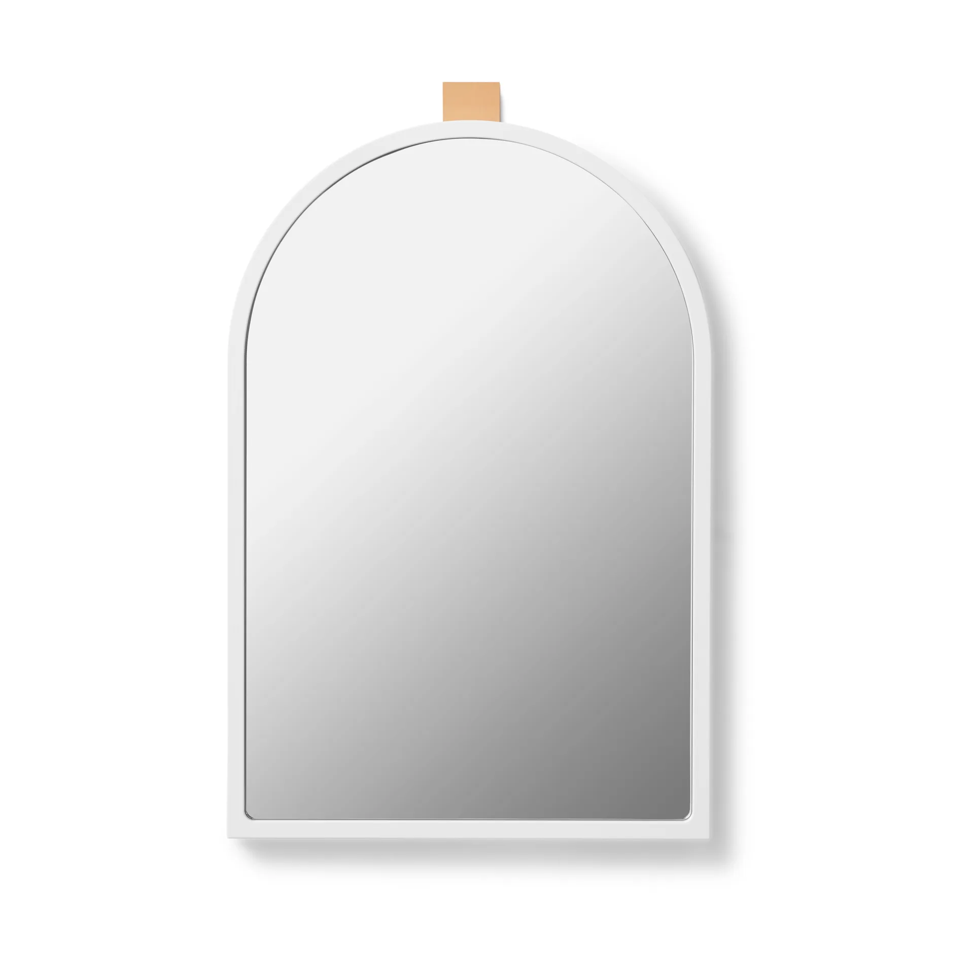 Echo wall mirror, White, 43x63 cm A2