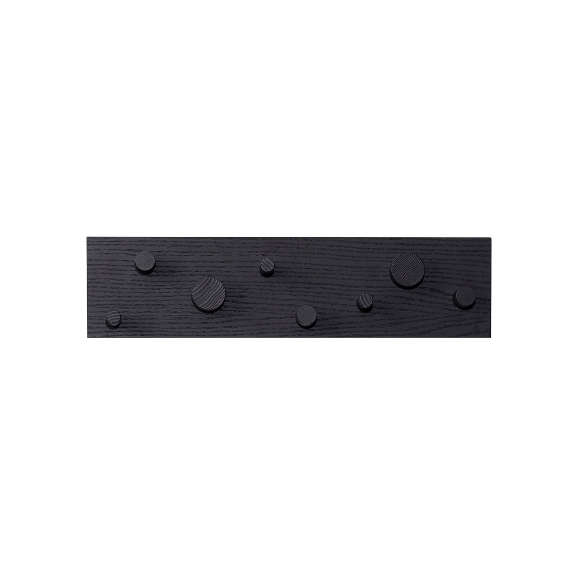 A2 Fellow hanger Black-stained oak | Scandinavian Design | Clothes hooks & hangers | Black