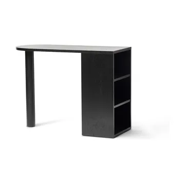 Hub desk - Black-stained oak, 100x73x43 cm - A2