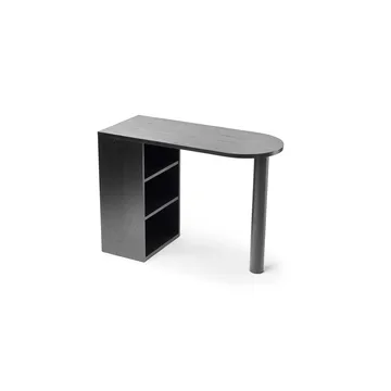 Hub desk - Black-stained oak, 100x73x43 cm - A2