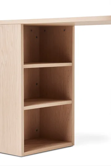 Hub desk - White-oiled oak, 100x73x43 cm - A2