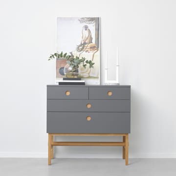 Keep dresser - Grey, oiled oak legs - A2