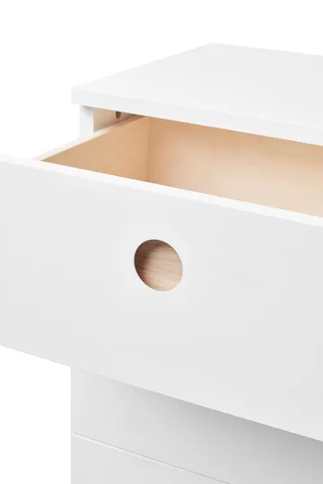 Keep high chest of drawers - White-oiled oak, 95x98x40 cm - A2