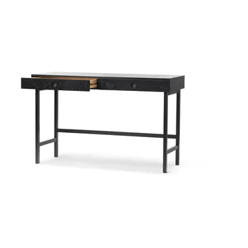 Mind desk - Black-stained oak, 118x74x44 cm - A2