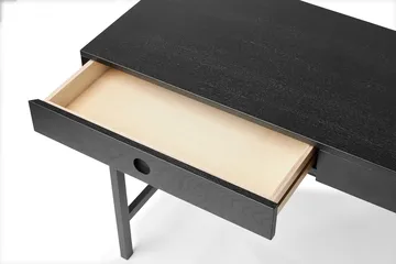 Mind desk - Black-stained oak, 118x74x44 cm - A2