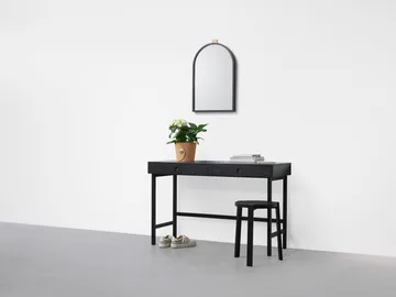 Mind desk - Black-stained oak, 118x74x44 cm - A2