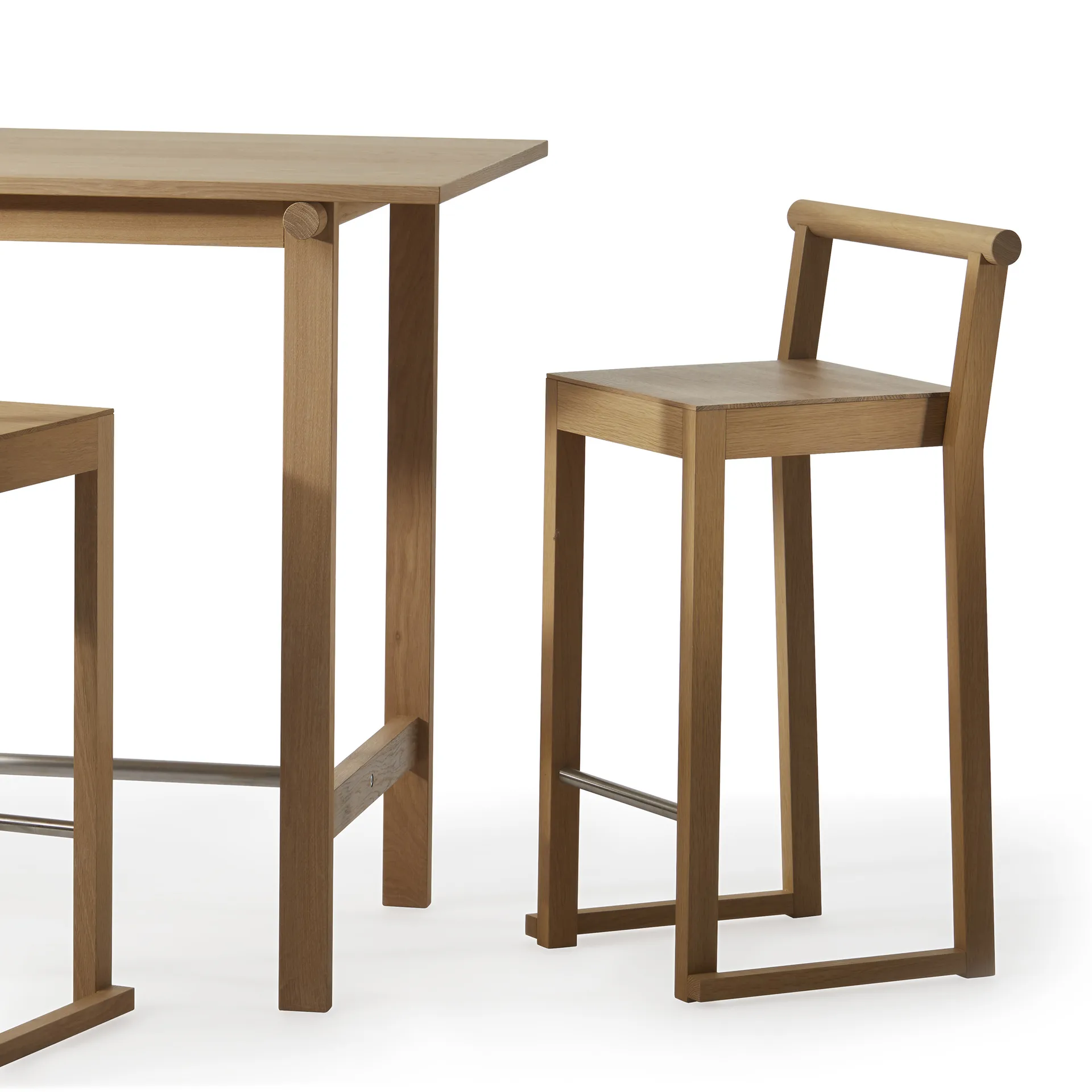 Party barstool 66 cm, Oak A2