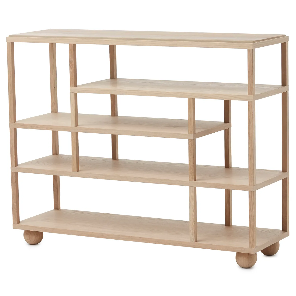 A2 Show shelf White oiled oak | Scandinavian Design | Shelves & shelving systems | Brown