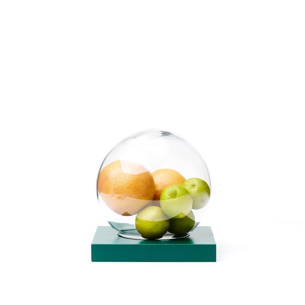 A2 Space decoration Oak green stained, glass | Scandinavian Design | Decorative accessories | Green
