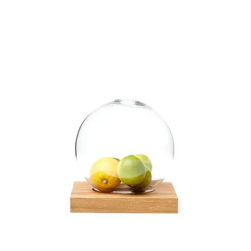 Space decoration - Oiled oak, glass - A2