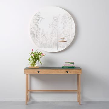 Space decoration - Oiled oak, glass - A2