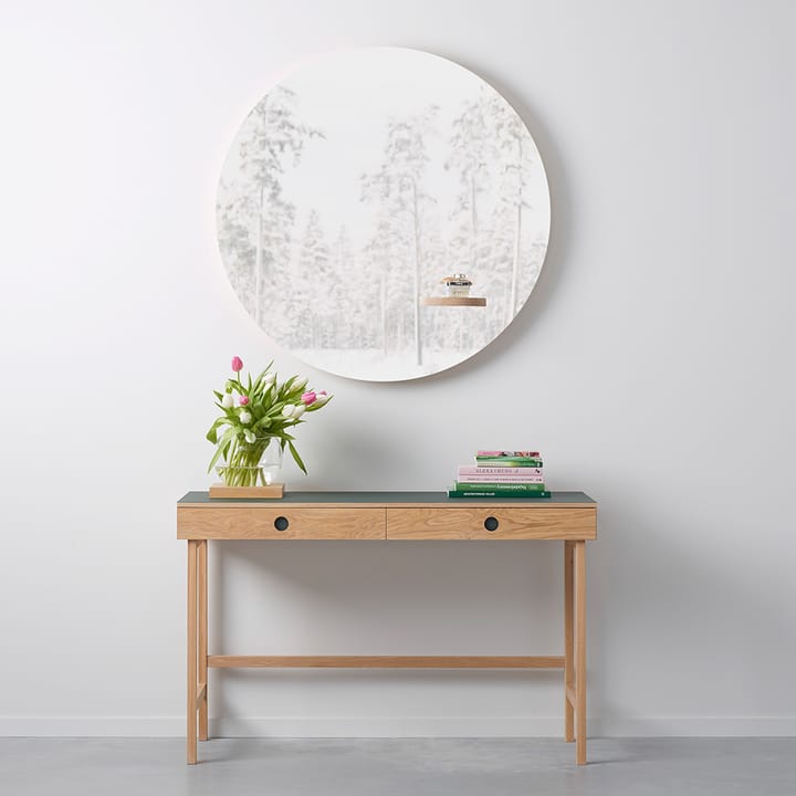 Space decoration - Oiled oak, glass - A2