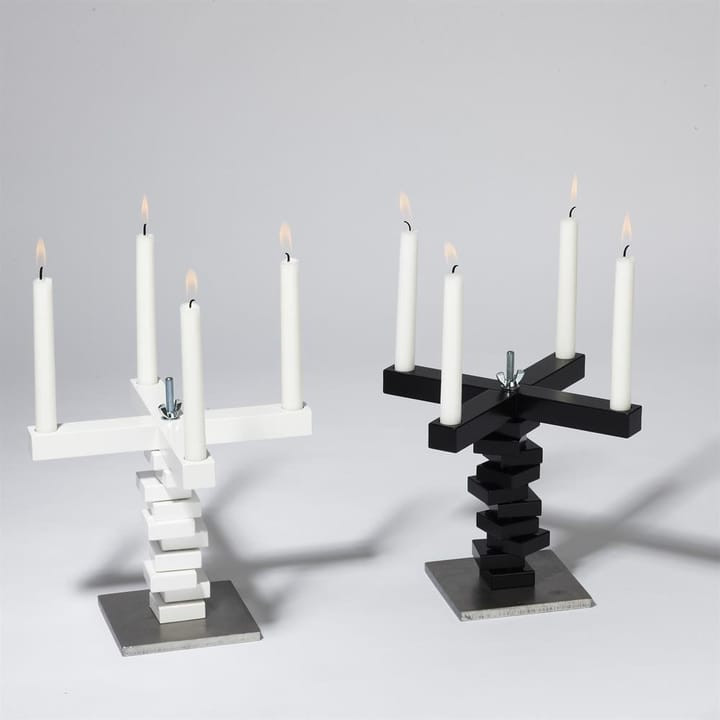 Spin candleholder - black - A2