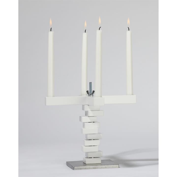 Spin candleholder - white - A2