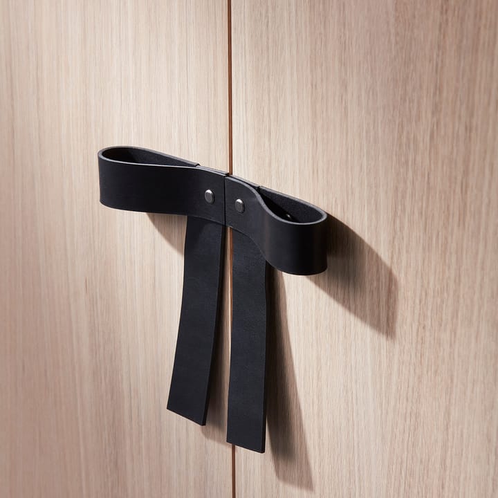 The Bow cupboard - White-oiled oak-black - A2