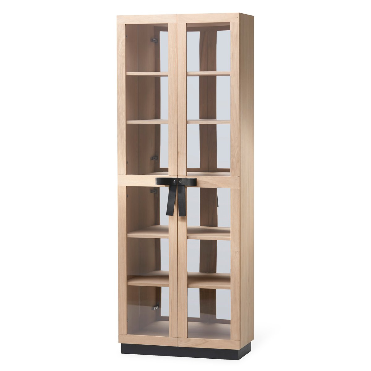 A2 The Bow display cabinet White oiled oak | Scandinavian Design | Display & glass cabinets | Beige