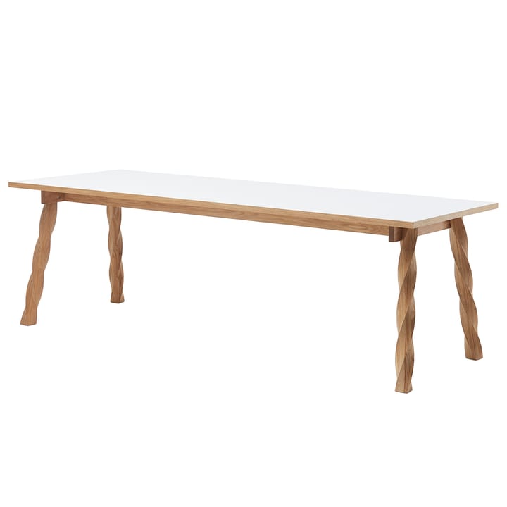 Twist dining table - Oak-white - A2