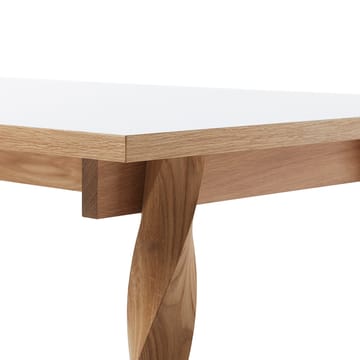 Twist dining table - Oak-white - A2