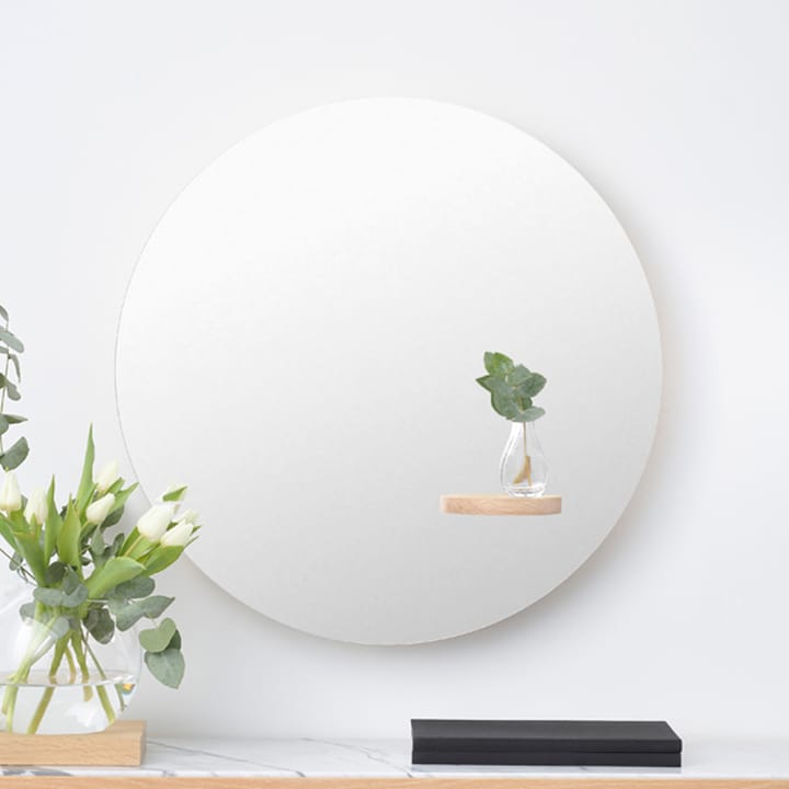 You Mini mirror, Oiled oak A2