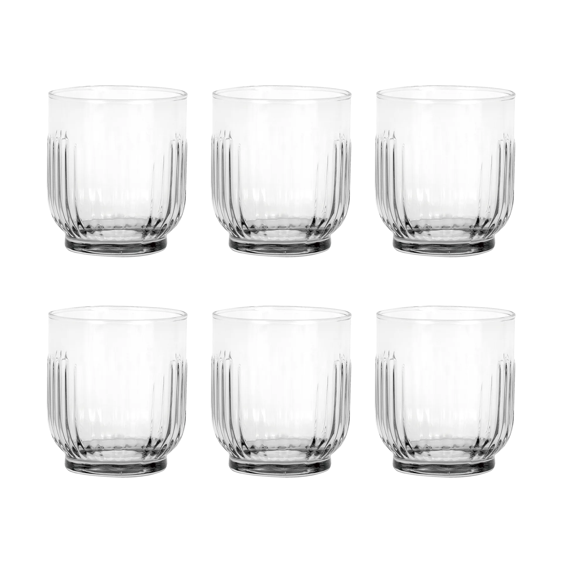 Aida drinking glass 33 cl 6 pieces, Clear Aida