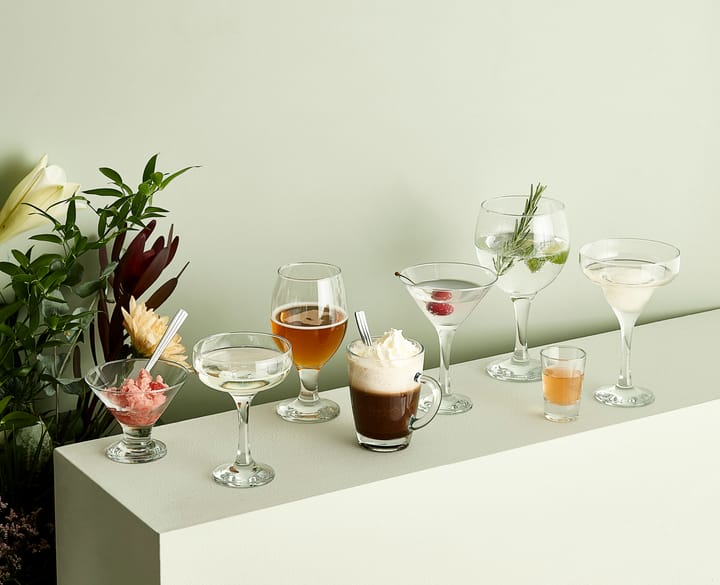 Café champagne bowl 23.5 cl, Clear Aida