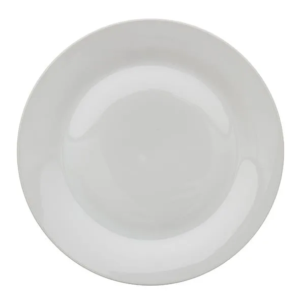 Aida Café matte plate o27 cm 4-pack White | Scandinavian Design | Dinner plates | White
