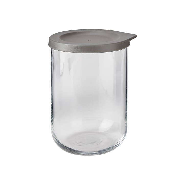 Café storage jar with lid 1 liter - Clear - Aida